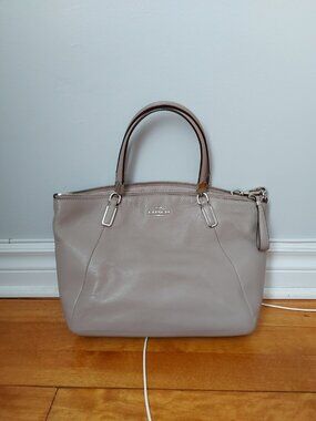 Coach Mini Kelsey Light Brown Bag